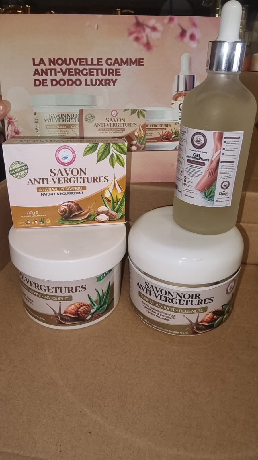 Gamme anti vergetures