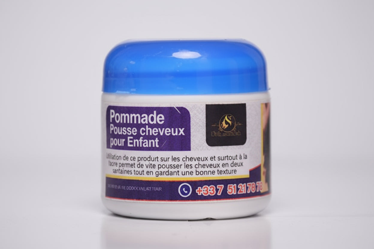 Pommade pousse cheveux enfants