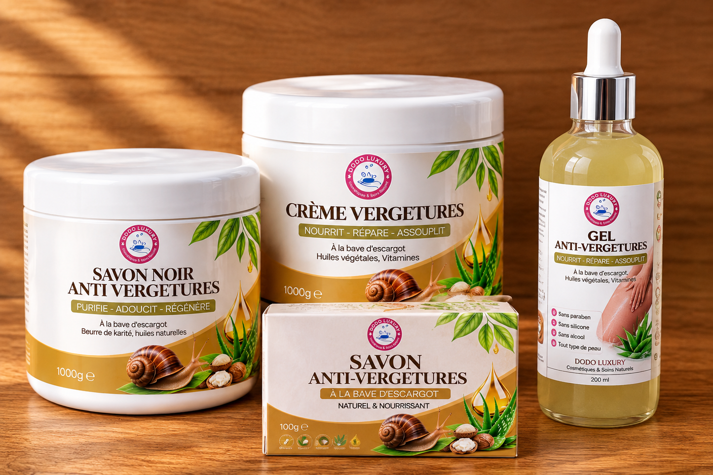 Gamme anti vergetures