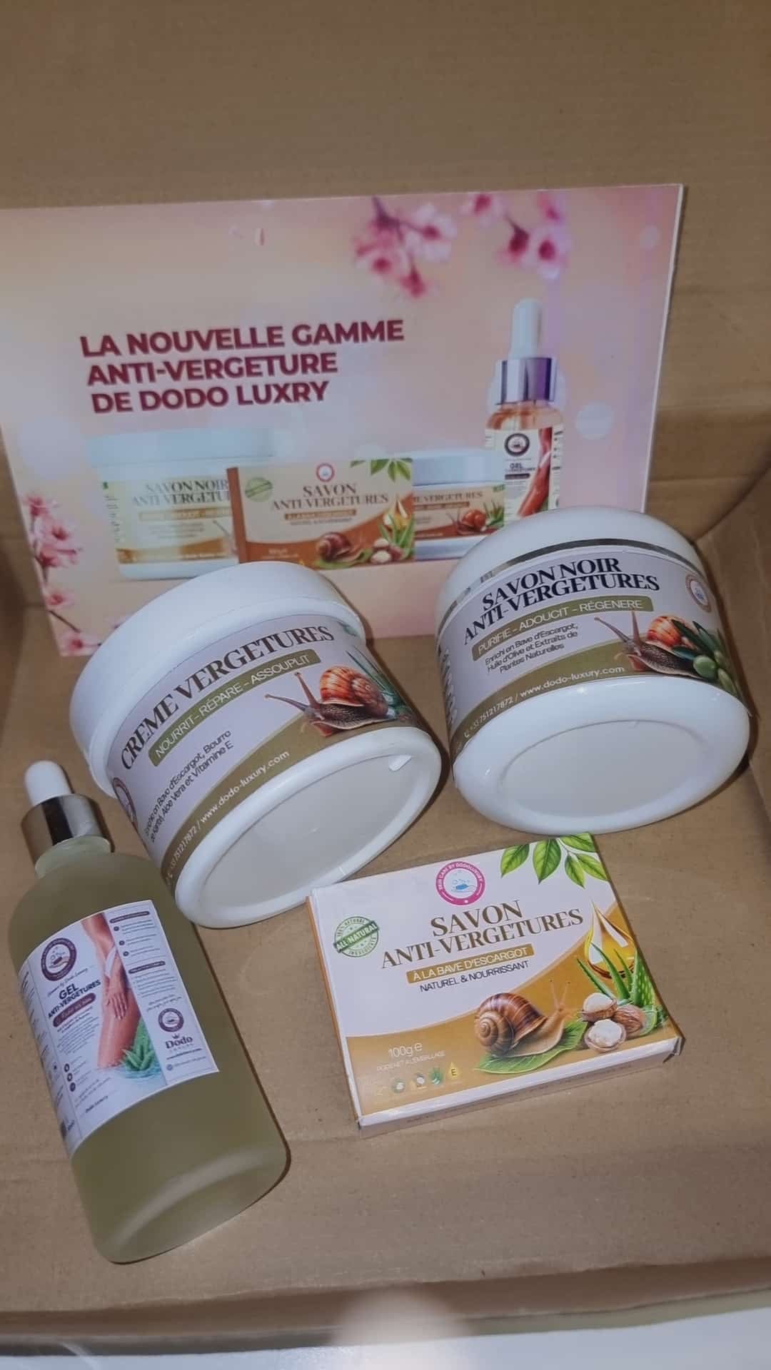 Gamme anti vergetures