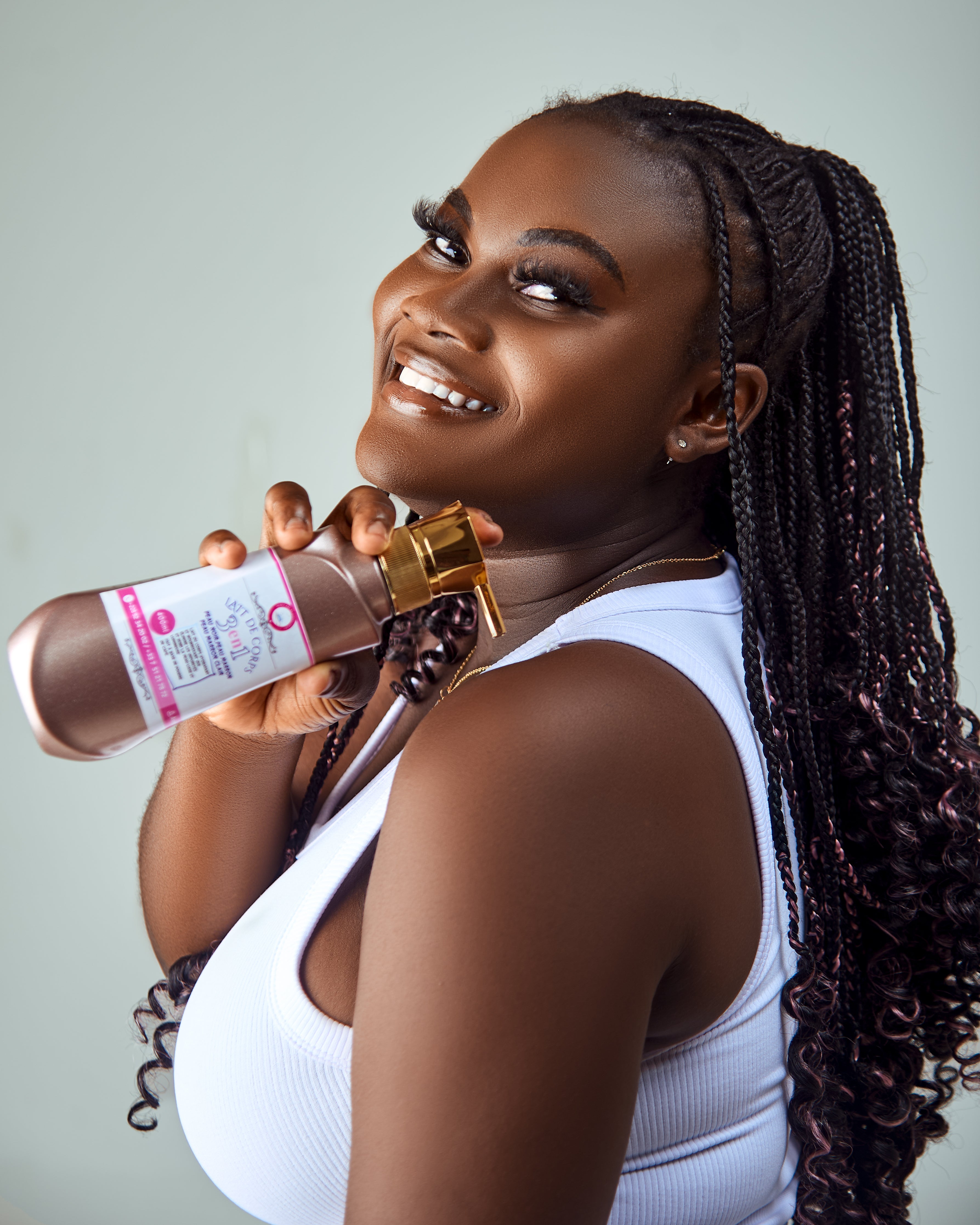 Lait Corps Unifiant - Hydratant 3 en 1 marron 400ml