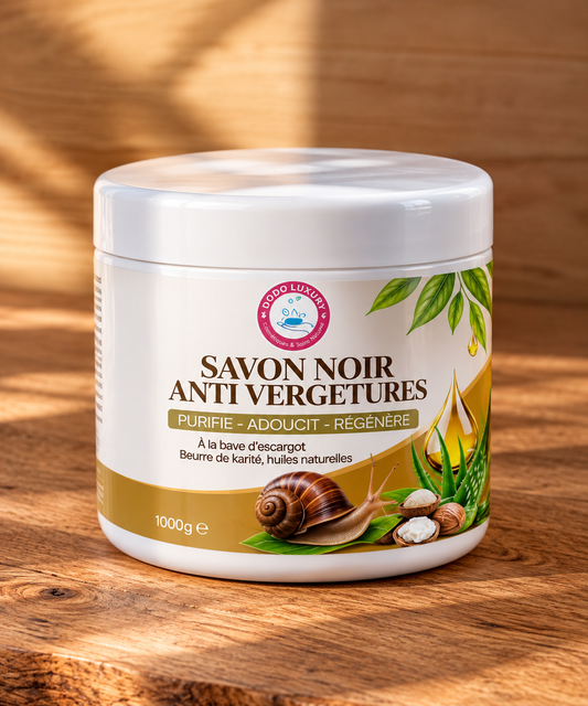 Savon noir anti vergetures