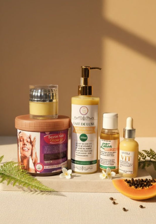 Découvrez la gamme de luxe blanchissante Dodo Luxury, des soins naturels haut de gamme pour un teint éclatant, uniforme et sans taches.
Résultats visibles dès les deux premières semaines d'applications.