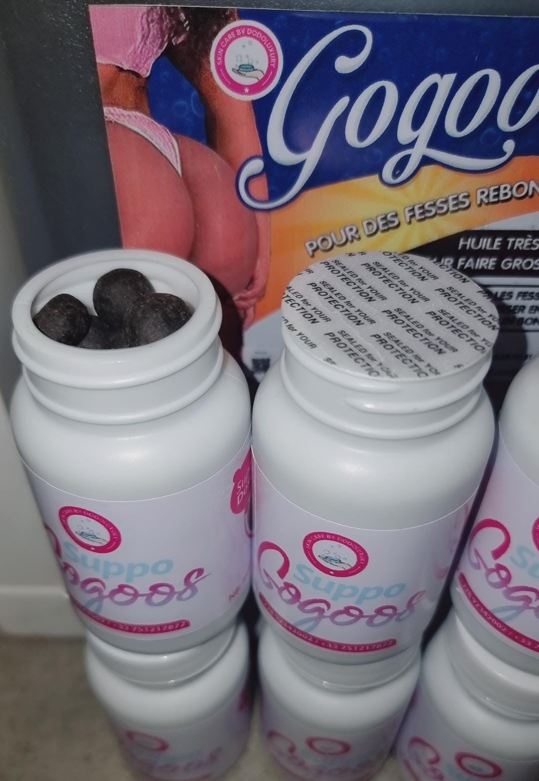 Suppositoire GOGOOS POUR rehausser naturellement le fessier
