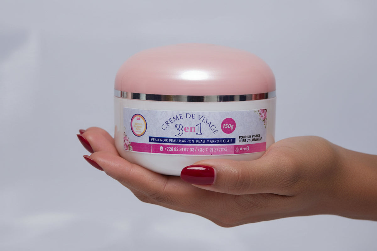 Crème de visage de la gamme marron (150g)