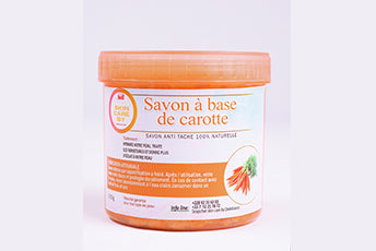 Savon anti tache à  l'extrait de carotte