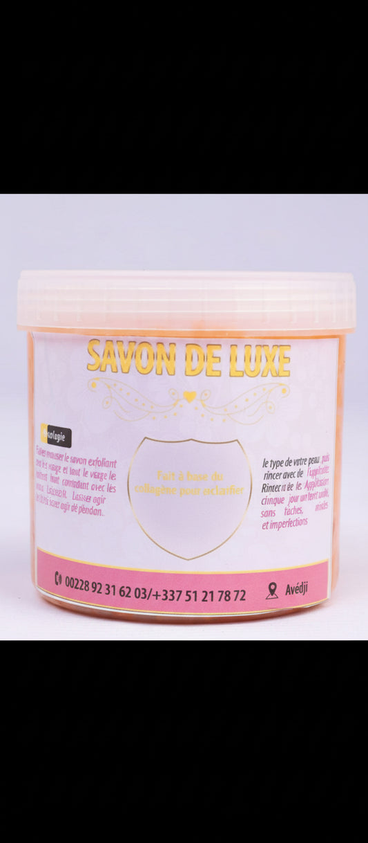 Savon de la gamme de luxe